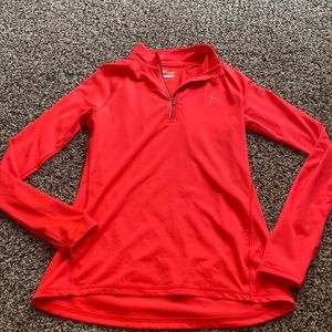 Bright Orange/ Red Old Navy Workout Jacket